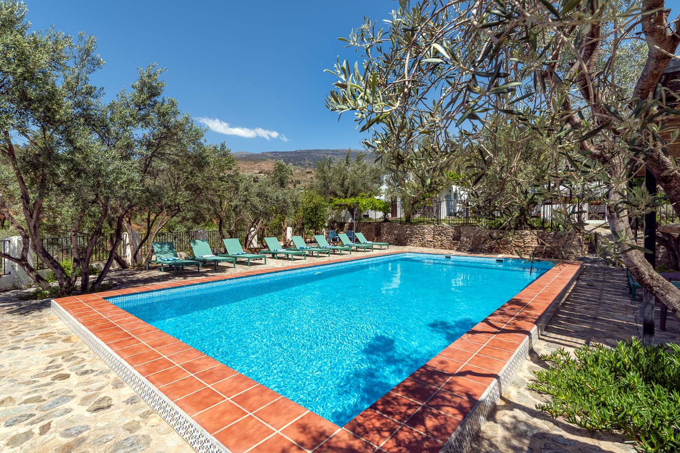 Piscina privada de buen tamaño (10 metros)